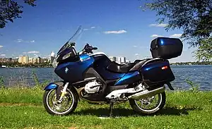 Biarritz blue BMW R1200RT