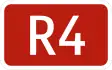 Expressway R4 shield}}