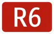 Expressway R6 shield}}