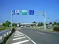 National Route 8 and Kan-etsu Expressway Nagaoka Interchange in Niigata Prefecture