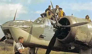 Blenheim Mark IV of 21 Squadron at Bodney in August 1941