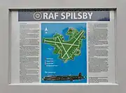 RAF Spilsby Memorial Information Board