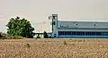 The RCAF hangar seen from the north