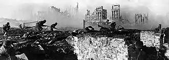 Image 5The Battle of Stalingrad, considered by many historians as a decisive turning point of World War II (from Soviet Union)