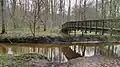 Long Bridge over the Bille near Witzhave in the Billetal