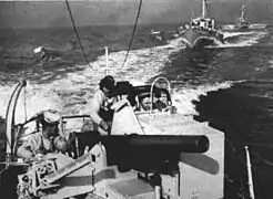 British MTBs underway