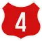 National Road 4 shield}}