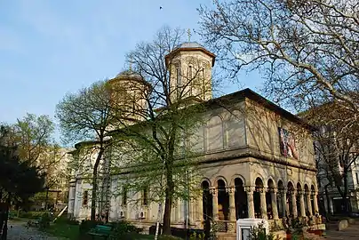 New Saint George Church, Bucharest, unknown architect, finished in 1706