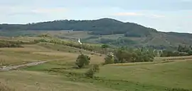 Road from Panticeu to Cubleșu Someșan