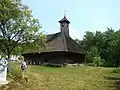 Wooden church in Jupânești