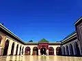 The courtyard of the mosque