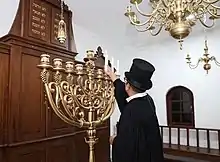 Hanukkah celebration