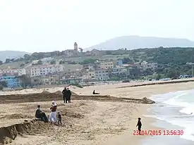 the beach at Rachgoun