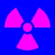 Early radioactive trefoil from 1946