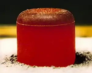 Plutonium pellet.