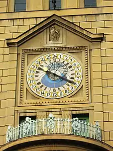 Prostějov clock