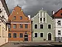 Baroque townhouses at the Market Square