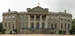 Ragley Hall, with portico added 1780 by Wyatt