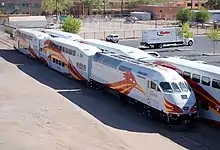 Image 39The New Mexico Rail Runner Express is a commuter operation that runs along the Central Rio Grande Valley. (from New Mexico)