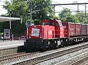 Railion liveried locomotive