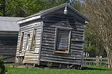 Railroad Depot, Beach Station, Chesterfield, Virginia.