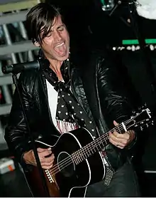 Maida performing with Our Lady Peace in 2010