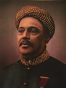 Portrait of Raja Sir Ramaswamy Mudaliar Kt.C.I.E