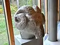Ram's head. Limestone. From China, Tang Dynasty, 618–907 CE