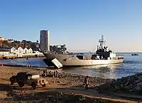 Chilean landing ship Rancagua (LST-92), BATRAL class, 1983