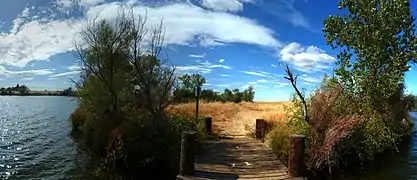 Image of dock at Rancho Seco Lake