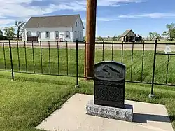 Chortitz church and cemetery, 2021