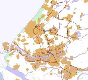 Maassluis Centrum is located in Southwest Randstad