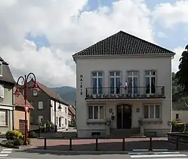 The town hall in Ranspach