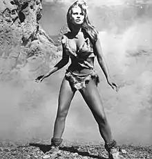 Welch in the deer-skin bikini from the film One Million Years B.C.