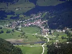 Rateče, view from Mt. Ciprnik (July 2016)