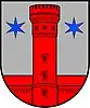 Coat of arms of Raudonė