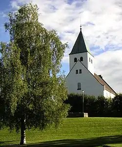 View of the village church