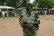 Image 24Rebel militia in the northern countryside, 2007 (from Central African Republic)