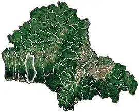 Location within Brașov County