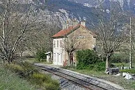 The old railway station