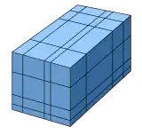 3-D rectilinear grid