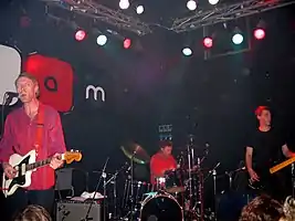 Performing live in 2004