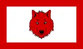 The Red Wolfhead Banner, another banner carried by Perrin's forces.