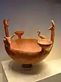Bowl with Cattle and Vulture Getty Villa, California