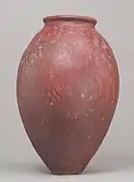 Egyptian "red polished ware" jar, circa 3650 –3300 BC, Predynastic, Naqada II