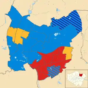 2006 results map