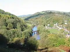 Redbrook - view from Highbury Woods