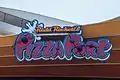 Redd Rockett's Pizza Port signage