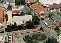 Hajdúnánás, the district seat