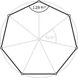 Regular heptagon